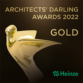 Architects Darling Award Gold 2022 Architects Darling Award Gold 2022
