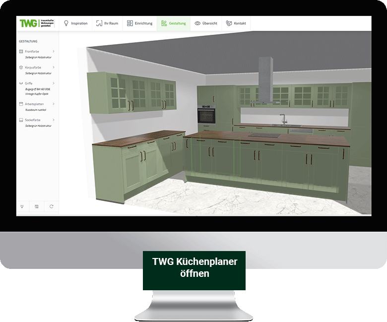 Online Küchenplaner auf Desktop PCs