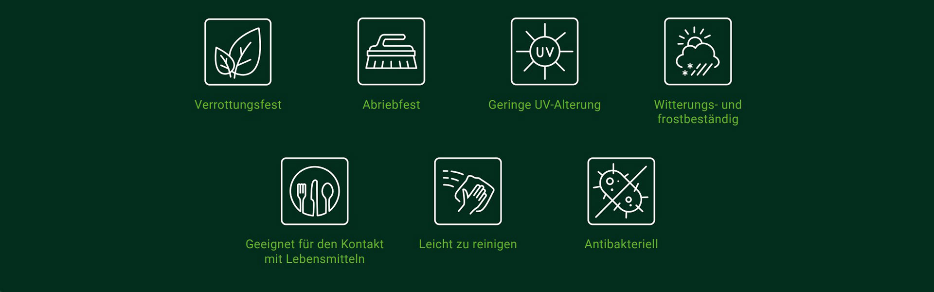TWG Outdoorküchen | Produkteigenschaften