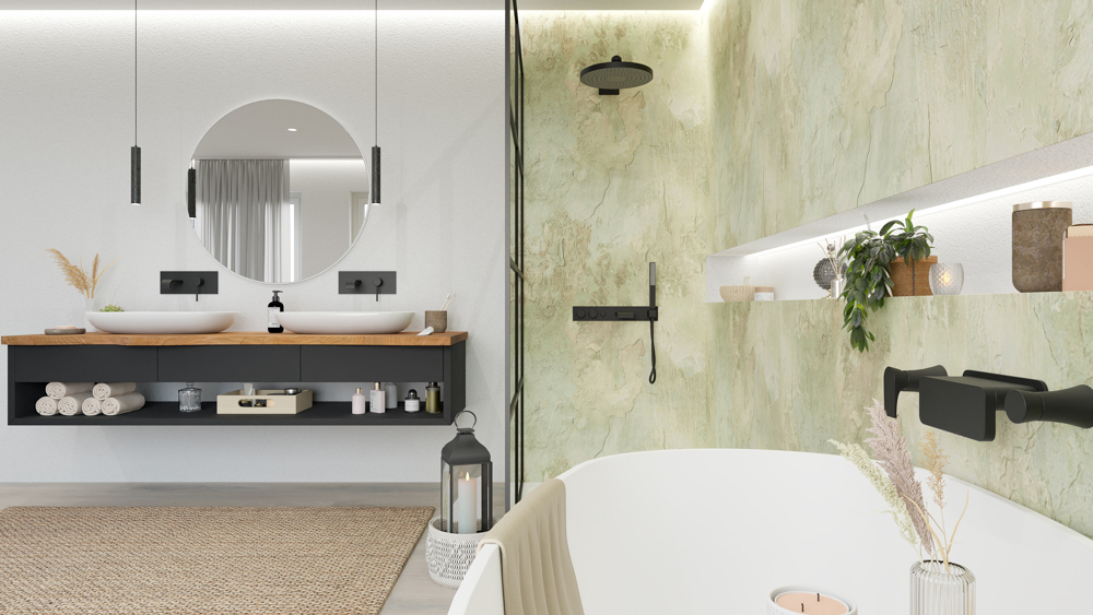 TWG SPA Nestis Nassraumplatte 0496 MT Colosseum - 0421 MT Venus