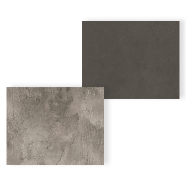 TWG SPA Nestis Nassraumplatte 0497 MT Stonehenge - 3340 IM Gypsum Marone