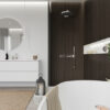 TWG SPA Nestis Nassraumplatte 4029 NI Eucalipto Dark - 4057 SU Canadian Oak – Bild 4