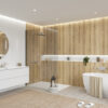TWG SPA Nestis Nassraumplatte 4029 NI Eucalipto Dark - 4057 SU Canadian Oak – Bild 7