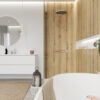 TWG SPA Nestis Nassraumplatte 4029 NI Eucalipto Dark - 4057 SU Canadian Oak – Bild 9
