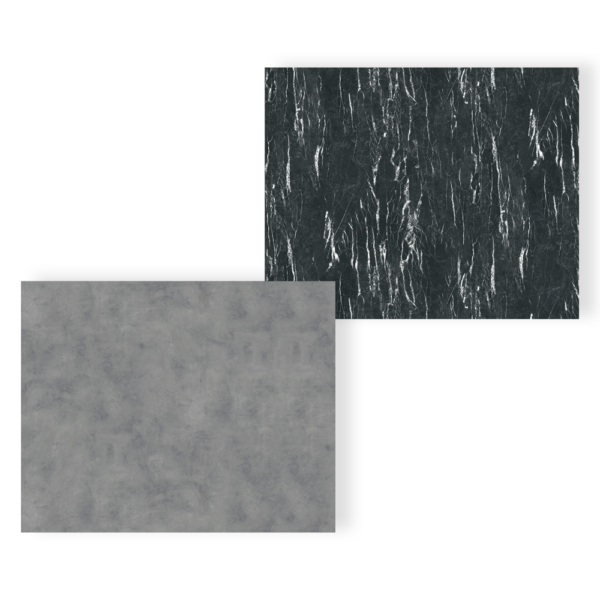 TWG SPA Nestis Nassraumplatte F 76001 ML Loftec - S 63028 SM Nero Portoro