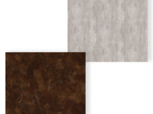 TWG SPA Nestis Nassraumplatte F 76026 CR Ceramico Rost - S 60036 SX Classic Beton