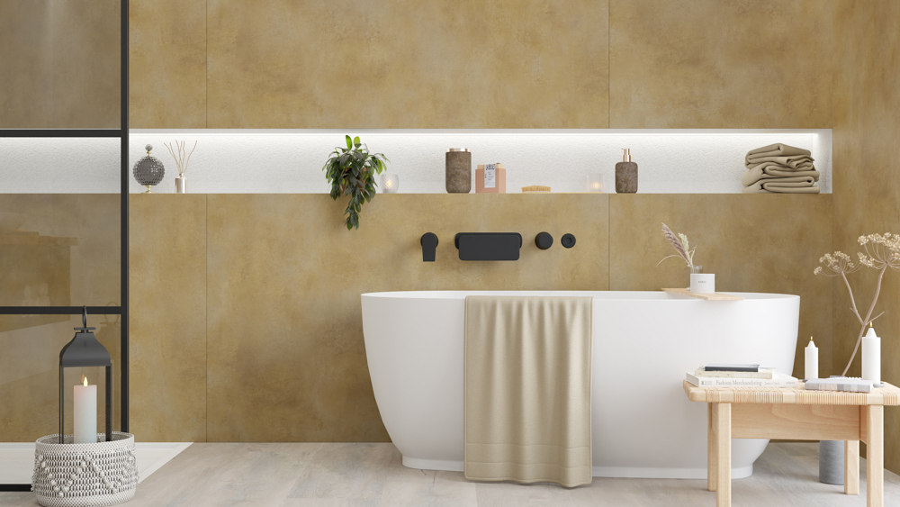 TWG SPA Nestis Nassraumplatte F 76110 SD Kito Bronze - S 64011 SD Deep Slate – Bild 6