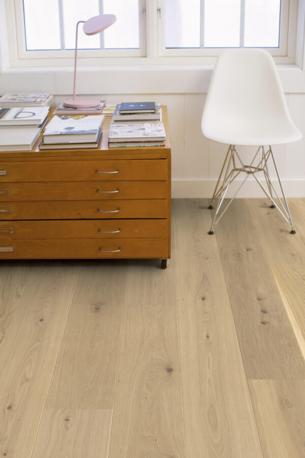 TWG 3-Schicht Parkett Landhausdiele Eiche Pure – Bild 2