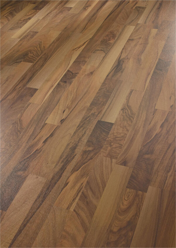 TWG Laminat Easy-Clic Silent Nussbaum amerikanisch 322 – Bild 2