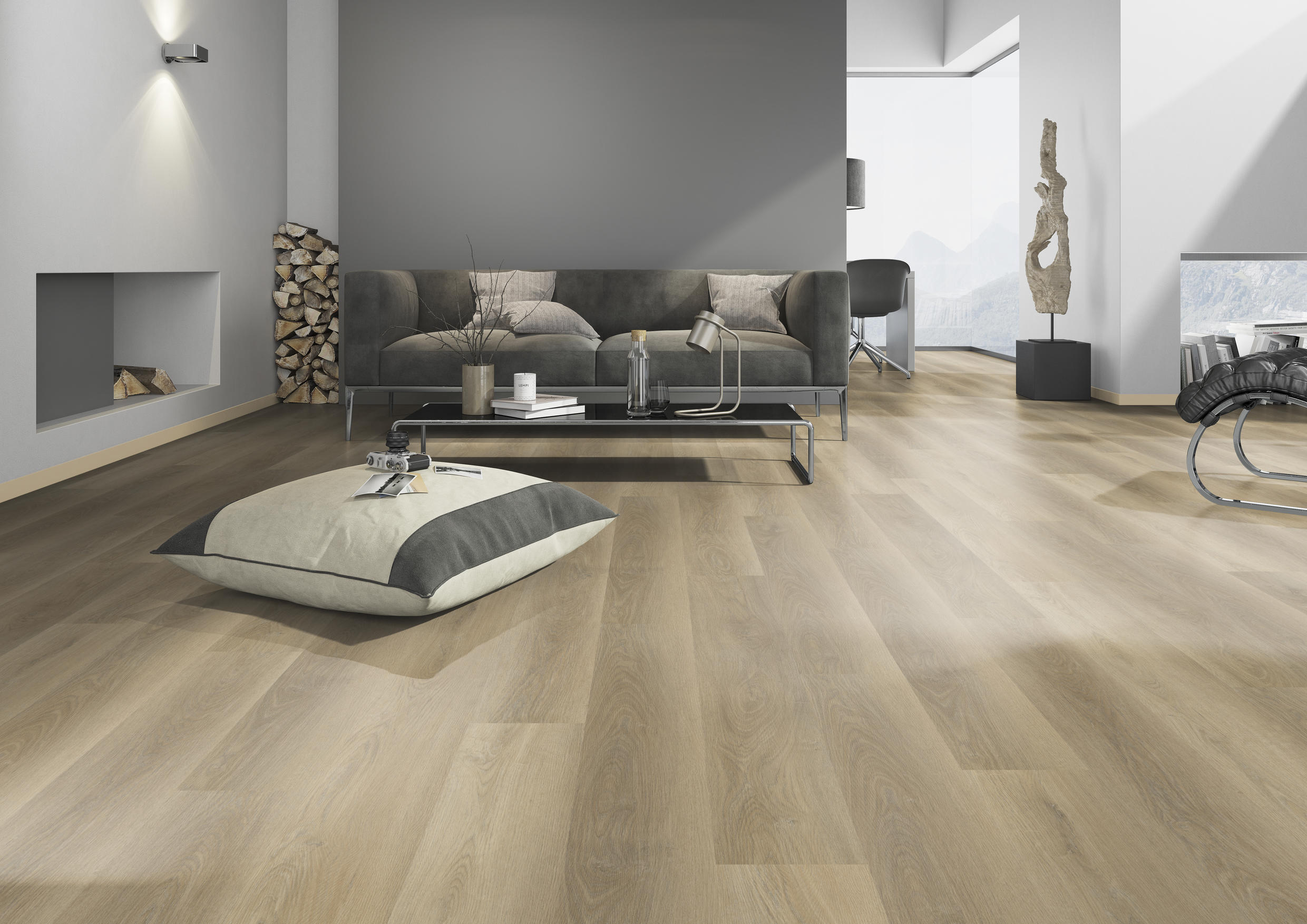 TWG Vinylboden Titan One 030 Gluedown Soft Oak Natural – Bild 4