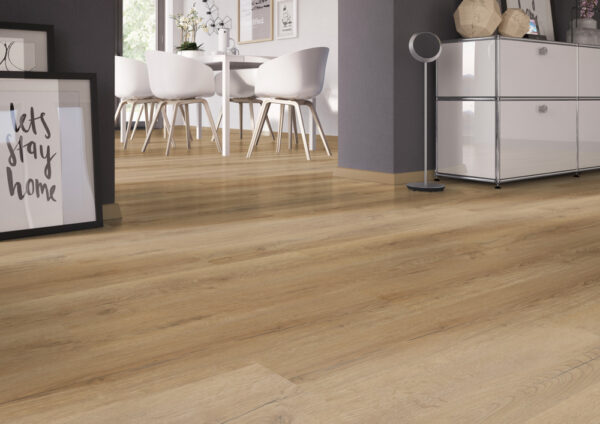 TWG Vinylboden Titan One 030 Rigid - Click German Oak Natural – Bild 4