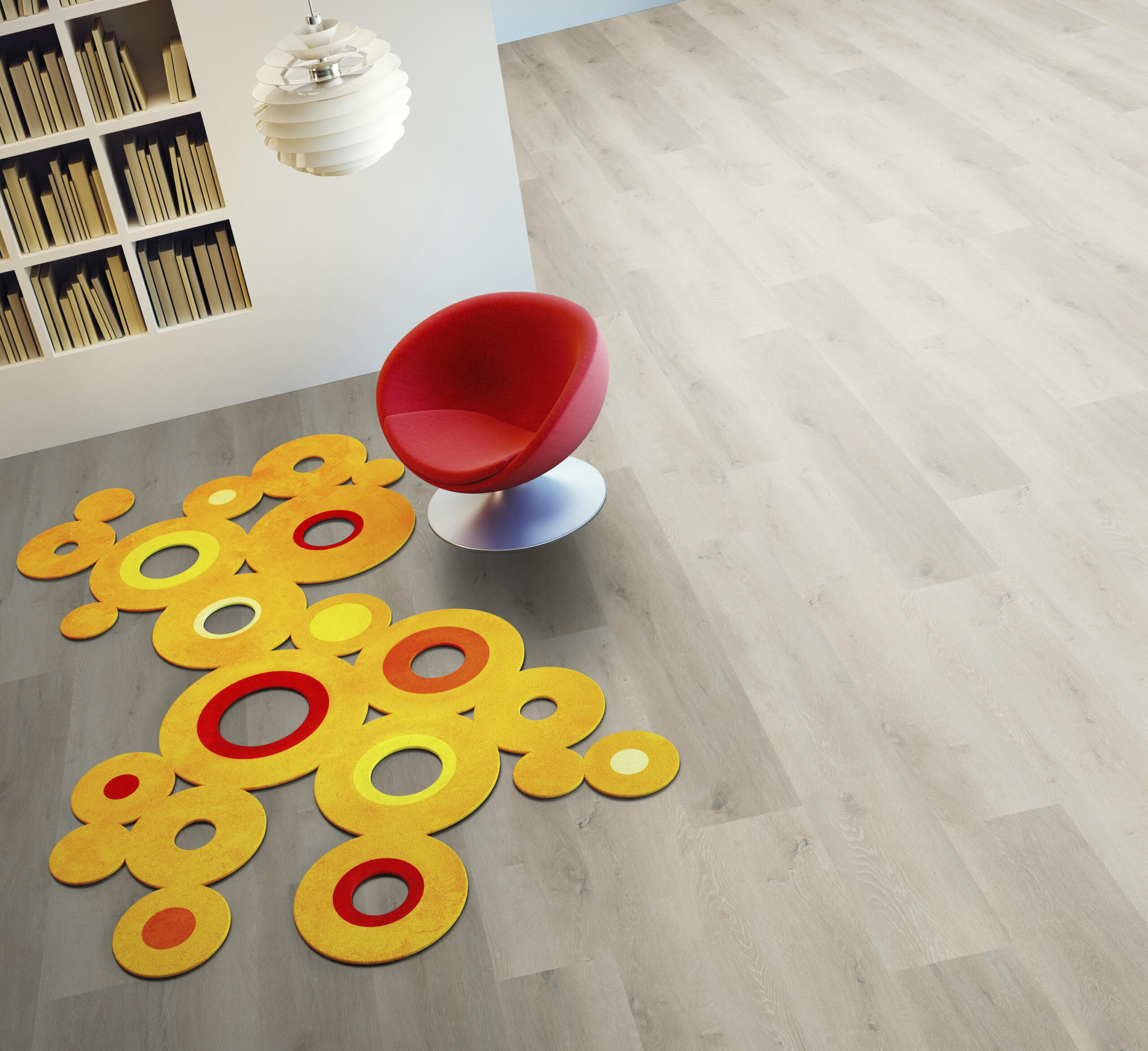 TWG Vinylboden Titan One 030 XL Gluedown Prestige Oak White – Bild 3