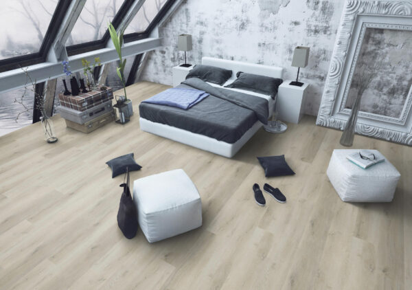 TWG Vinylboden Titan One 030 XL Rigid - Click Prestige Oak White – Bild 4