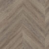 TWG Vinylboden Titan One 055 Chevron Gluedown Cerused Oak Dark Natural