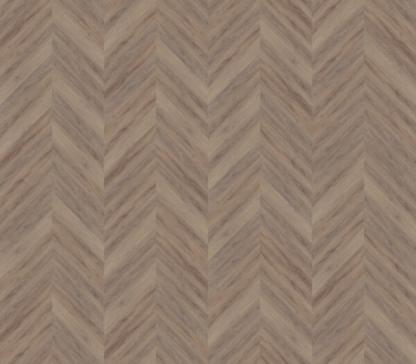TWG Vinylboden Titan One 055 Chevron Gluedown Cerused Oak Dark Natural – Bild 3