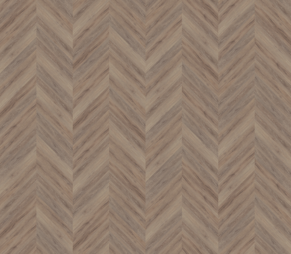 TWG Vinylboden Titan One 055 Chevron Gluedown Cerused Oak Dark Natural – Bild 3