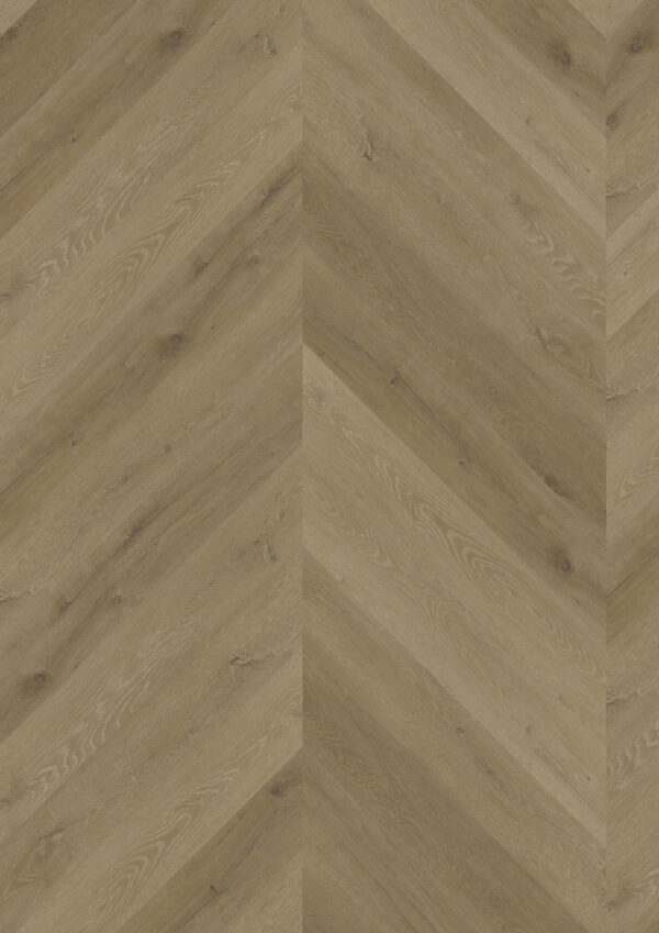 TWG Vinylboden Titan One 055 Chevron Gluedown Prestige Oak Light Amber