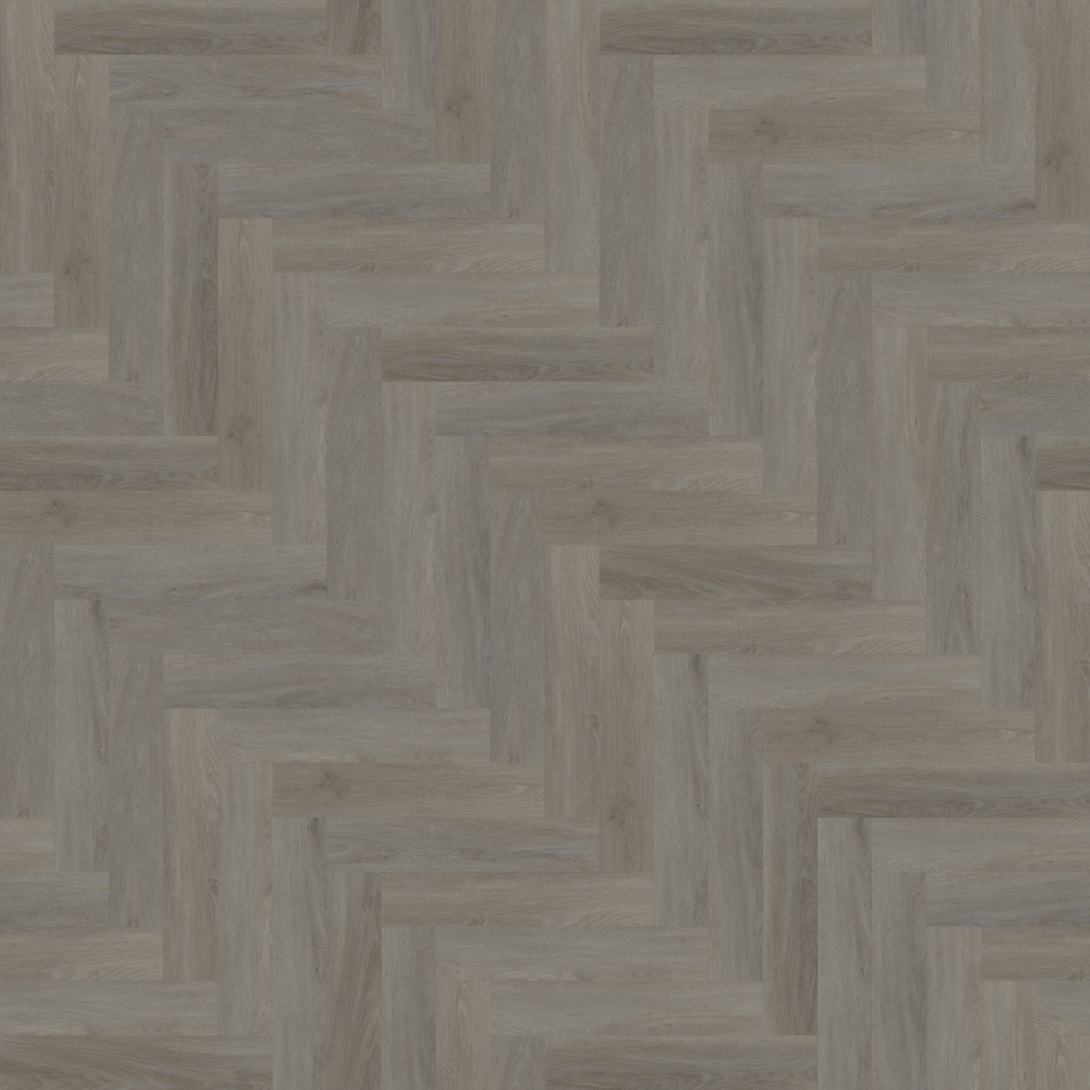 TWG Vinylboden Titan One 055 Fischgrät Gluedown English Oak Taupe – Bild 3