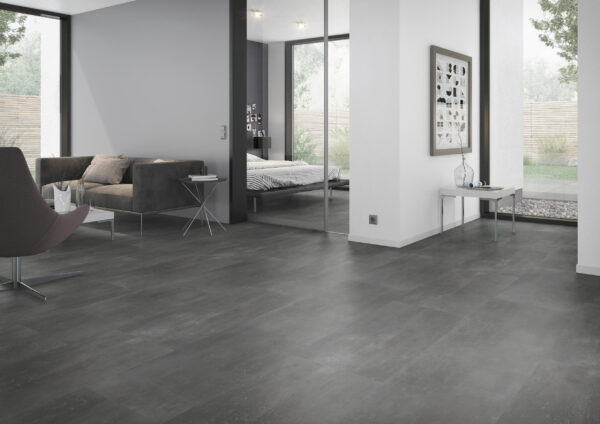 TWG Vinylboden Titan One 055 Gluedown Cement Dark Grey – Bild 3