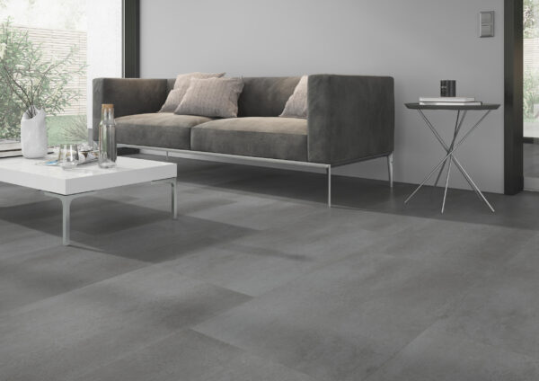 TWG Vinylboden Titan One 055 Gluedown Metal Concrete Grey – Bild 3