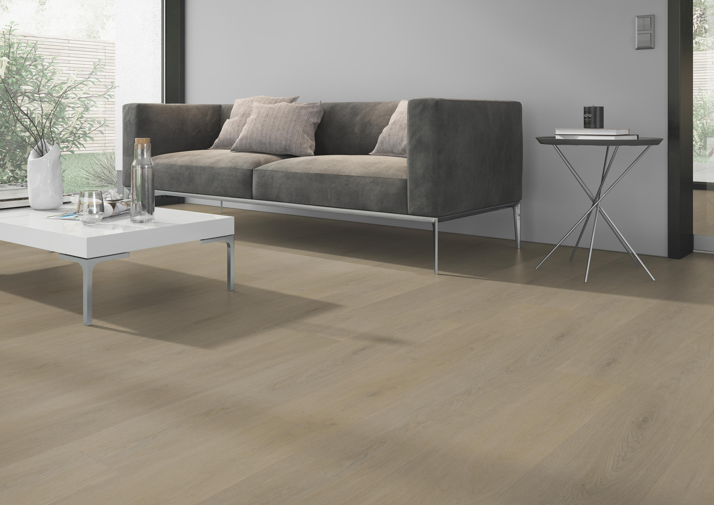 TWG Vinylboden Titan One 055 Rigid - Click English Oak Warm Natural – Bild 4