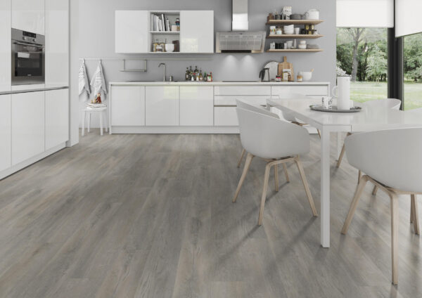 TWG Vinylboden Titan One 055 Rigid - Click Old Oak Greige – Bild 3